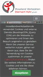 Mobile Screenshot of mosellandwerkstaetten.de
